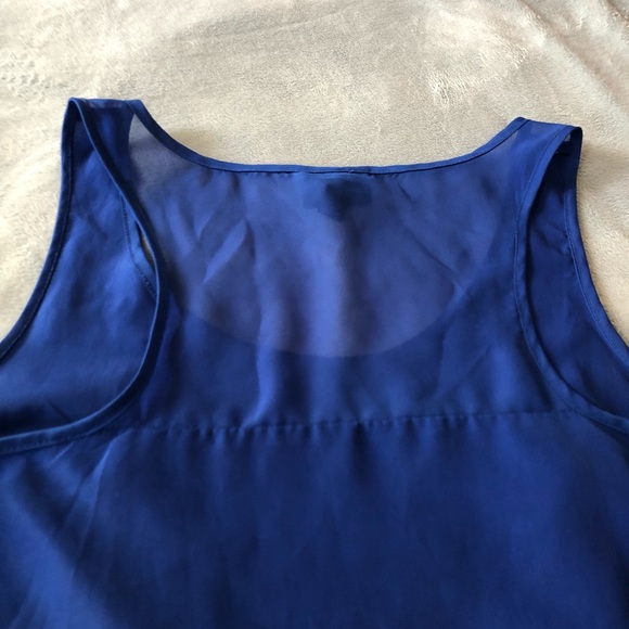 Royal Blue Racerback Top - Picture 4 of 4